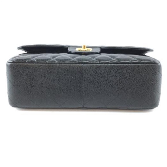 Chanel jumbo classic flap caviar calfskin leather - Picture 8 of 11